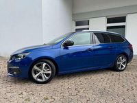 Gebraucht Peugeot 308 SW Allure GT-Line 131 PS (96 kW) 2018 Bleu magnetic Kombi