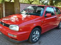 Gebraucht VW Golf III 60 PS (44 kW) 1997 Rot Kleinwagen
