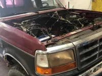 Gebraucht Ford F-150 185 PS (136 kW) 1993 Rot Pickup