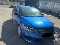 Gebraucht Skoda Octavia RS 220 PS (161 kW) 2014 Blau Kleinwagen