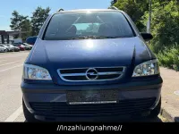 Gebraucht Opel Zafira Elegance 101 PS (74 kW) 2004 Blau Van / Kleinbus