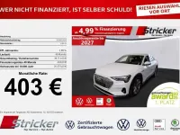Gebraucht Audi e-tron Sportback Sport 300 kW (408 PS) 2022 Gletscherweiß metallic SUV