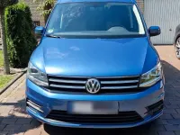 Gebraucht VW Caddy Comfortline 102 PS (75 kW) 2017 Blau Van / Kleinbus