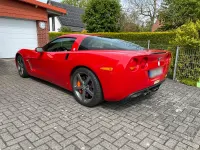 Begagnad Corvette C6 437 HK (321 kW) 2008 Röd Sportkupé