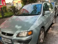 Gebraucht Mitsubishi Space Star 98 PS (72 kW) 2004 Grün Van / Kleinbus