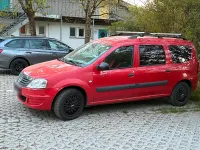 Gebraucht Dacia Logan 85 PS (62 kW) 2011 Rot Kombi