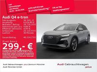 Gebraucht Audi Q4 e-tron S-Line 150 kW (204 PS) 2023 Kieselgrau SUV