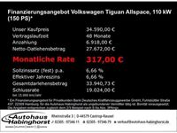 gebraucht VW Tiguan Allspace 1.5 TSI DSG Life 7-Sitzer e.Hk Navi Climatr. Kessy Shz