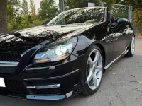 Gebraucht Mercedes SLK200 AMG 184 PS (135 kW) 2013 Schwarz Cabrio