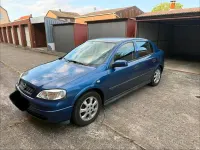 Gebraucht Opel Astra 85 PS (62 kW) 2002 Blau Kleinwagen