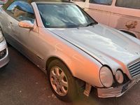 Gebraucht Mercedes CLK200 163 PS (119 kW) 2000 Silber Cabrio