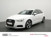 Używany Audi A3 S-Line 150 KM (110 kW) 2019 Biały Sedan/Limuzyna