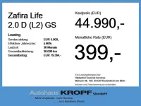 Neu Opel Zafira Life 177 PS (130 kW) 2025 Kapri grün Van / Kleinbus