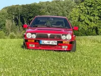 Gebraucht Lancia Delta 211 PS (155 kW) 1988 Rot Kleinwagen