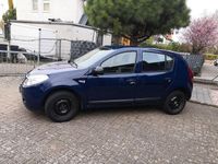 Gebraucht Dacia Sandero 75 PS (55 kW) 2009 Blau Limousine
