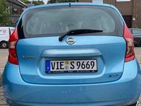 Gebraucht Nissan Note Acenta 80 PS (58 kW) 2014 Blau Kleinwagen