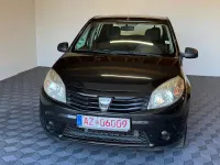 Gebraucht Dacia Sandero 75 PS (55 kW) 2010 Schwarz Kleinwagen