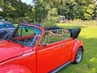 Używany VW Käfer 125 KM (91 kW) 1979 Czerwony Kabriolet