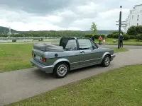 Gebraucht VW Golf Cabriolet 72 PS (52 kW) 1989 Grau Cabrio