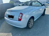 Gebraucht Nissan Micra Premium Edition 88 PS (64 kW) 2007 Arktisblau metallic Cabrio