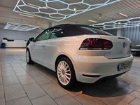 Gebraucht VW Golf Cabriolet Exclusive 105 PS (77 kW) 2014 Weiß Cabrio