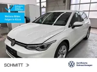 Gebraucht VW Golf VIII Life 131 PS (96 kW) 2023 Weiß Limousine