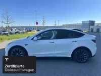Gebraucht Tesla Model Y Performance 392 kW (533 PS) 2023 Weiß SUV