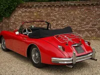 Gebraucht Jaguar XK 1960 Rot Coupé