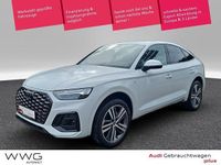 Gebraucht Audi Q5 Sportback S-Line 265 PS (194 kW) 2023 Gletscherweiß metallic SUV