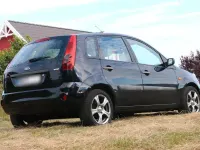 Gebraucht Ford Fiesta 90 PS (66 kW) 2007 Schwarz Kleinwagen