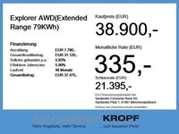 Second-hand Ford Explorer Extended Range 250 kW (340 CP) 2025 Alb SUV