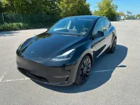Gebraucht Tesla Model Y Performance 393 kW (535 PS) 2022 Schwarz SUV