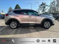 Gebraucht Hyundai Tucson Intro Edition 177 PS (130 kW) 2016 White sand SUV