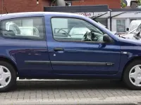 Gebraucht Renault Clio Authentique 58 PS (42 kW) 2003 Blau Kleinwagen