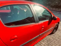 Gebraucht Peugeot 206 2003 Rot Kleinwagen