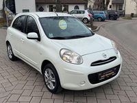 Gebraucht Nissan Micra Acenta 80 PS (58 kW) 2011 Weiß Limousine