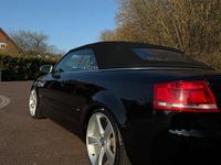 Gebraucht Audi A4 Cabriolet S-line plus 163 PS (119 kW) 2009 Schwarz Cabrio
