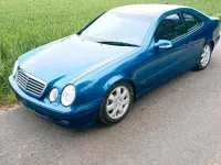 Gebraucht Mercedes CLK320 210 PS (154 kW) 2002 Blau Coupé