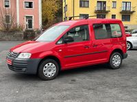 Gebraucht VW Caddy Team 80 PS (58 kW) 2010 Rot Van / Kleinbus