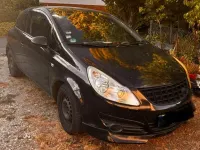 Gebraucht Opel Corsa 80 PS (58 kW) 2008 Schwarz Kleinwagen