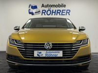 Gebraucht VW Arteon 239 PS (175 kW) 2017 Gelb kurkumagelb metallic (metallic) Kleinwagen
