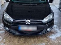 Gebraucht VW Golf VI 122 PS (89 kW) 2010 Schwarz Kleinwagen