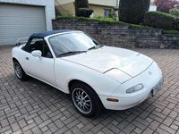 Gebraucht Mazda MX5 131 PS (96 kW) 1995 Weiß Cabrio