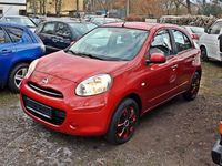 Gebraucht Nissan Micra Acenta 80 PS (58 kW) 2011 Rot Kleinwagen
