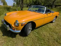 Gebraucht MG B 95 PS (69 kW) 1971 Gelb Cabrio