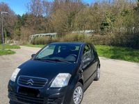 Gebraucht Citroën C2 60 PS (44 kW) 2009 Schwarz Kleinwagen