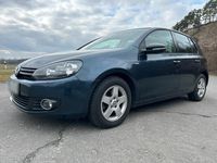 Gebraucht VW Golf VI Match 86 PS (63 kW) 2012 Blau Kleinwagen