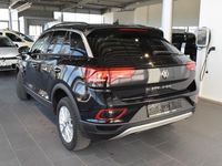 Gebraucht VW T-Roc Life 110 PS (80 kW) 2022 Schwarz SUV