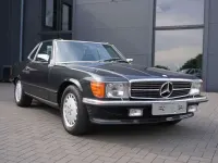 Gebraucht Mercedes SL500 223 PS (164 kW) 1989 Blauschwarzmet. 199 Cabrio