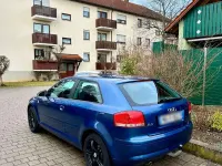 Gebraucht Audi A3 Attraction 116 PS (85 kW) 2007 Blau Kleinwagen